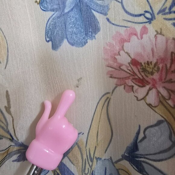 Tuckernuck Floral Drop Waist Mini Dress‎ XXL Ruffle Lined Cottagecore Boho Chic - Picture 5 of 16